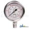 A & I Products Gauge, 1000 Lb.; Glycerin Filled 4" x3" x2" A-GG1000 - alternate 2